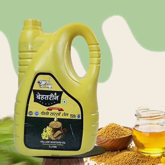 Yellow Mustard oil 5Ltr