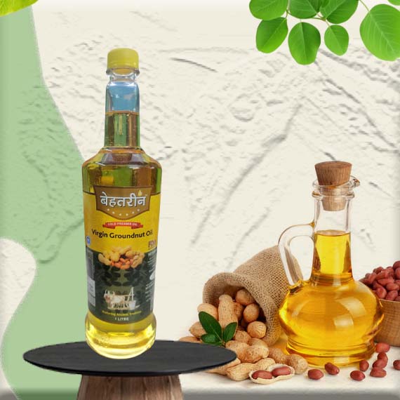 Virgin Ground Nut Oil 1Ltr